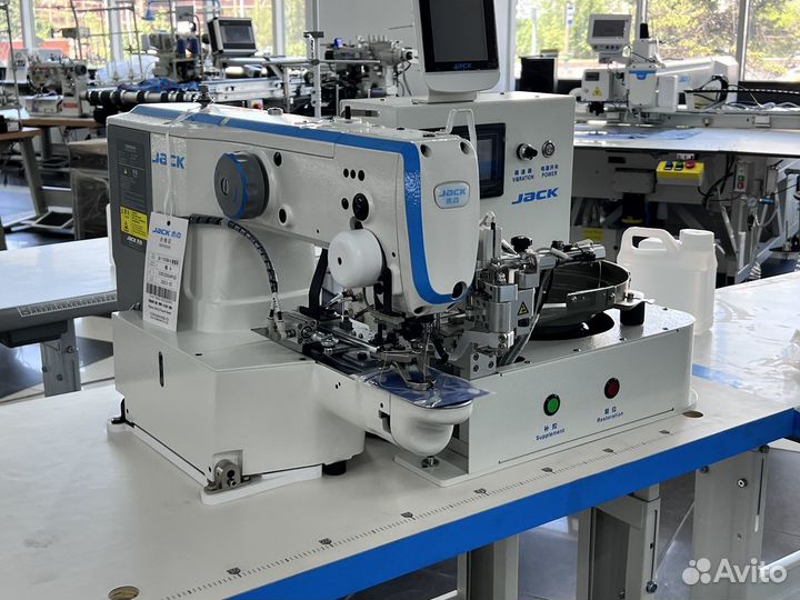Автоматическая пуговичная машина Jack 1903GR