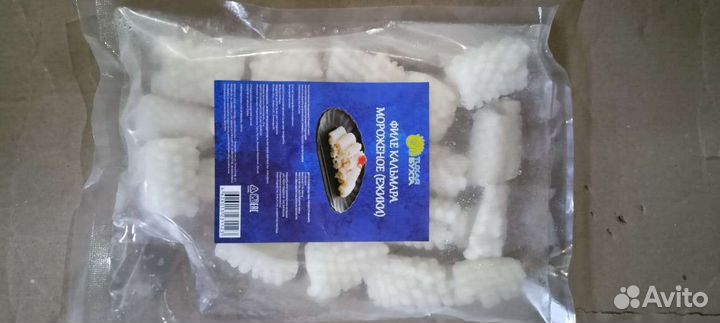 Кальмар свежемороженный