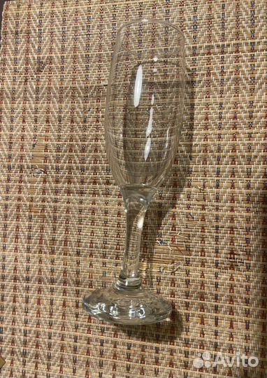 Фужеры, бокалы стеклянные, стопки