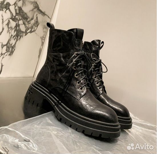 Ботинки женские осенние 37 натуральная кожа