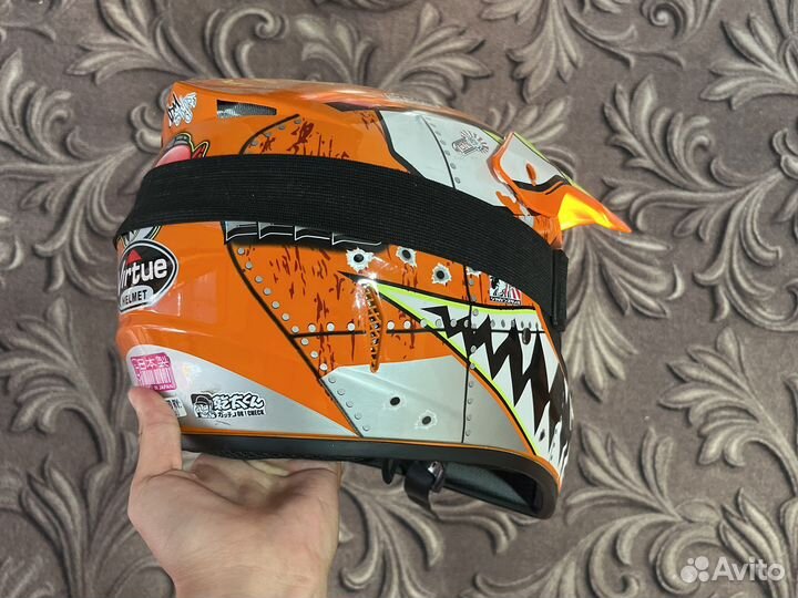 Шлем для мотокросса с очками