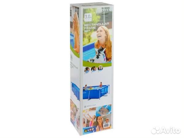 Каркасный бассейн 3x2x75 Intex