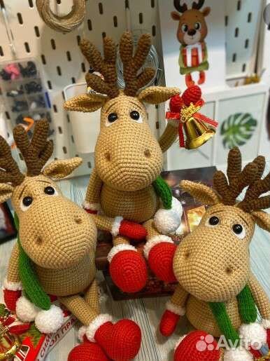 Новогодний олень