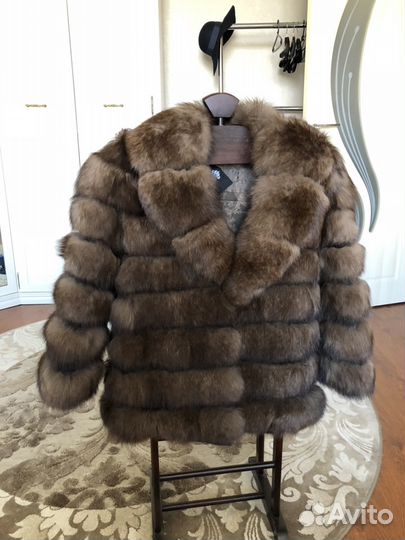 Шуба из песца. Новая
