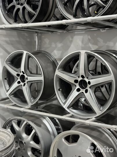 R18 amg cls original разноширокие