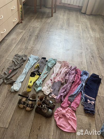 Пакет вещей на девочку 92-98