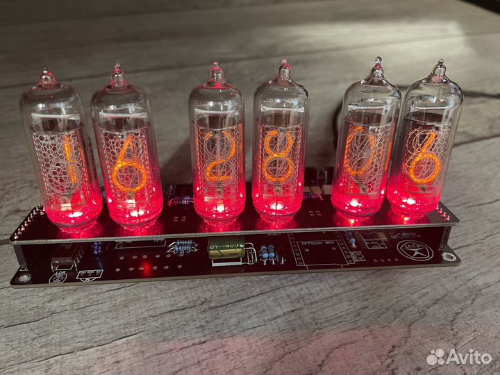 Часы на газоразрядных индикаторах ин 14