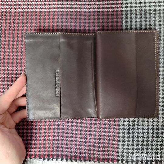 Обложка из кожи для паспорта/визиток/мелочи/купюр