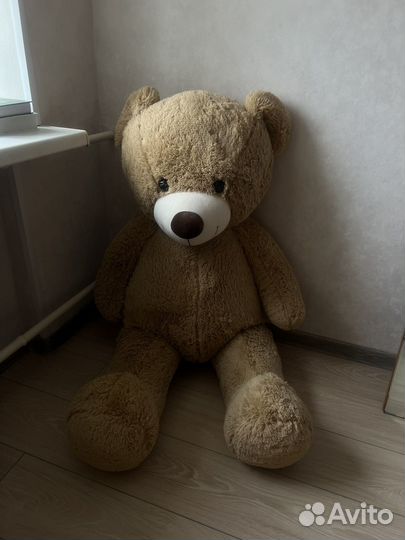 Плюшевый медведь большой игрушка мягкая