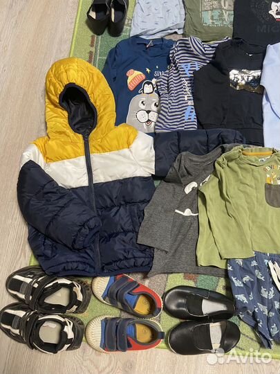 Детские вещи пакетом на мальчика 80 86