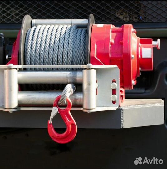 Лебедка электрическая 12v. Новая