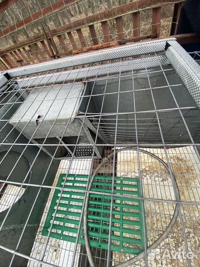 Клетки для кроликов с маточниками