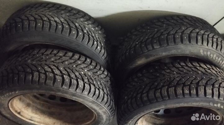 205/55 R16 Nokian Hakkapeliitta 9 Зима Штампованные R16 pсd:5x112 ет:42 DIA:57.1