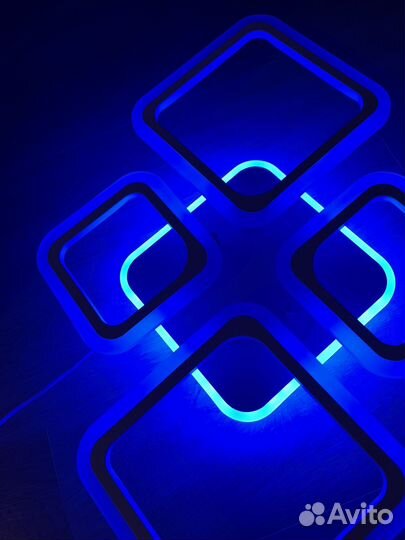 Люстра светодиодная с пультом