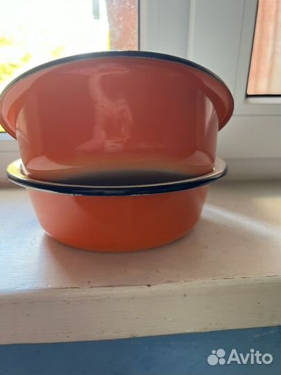 Посуда эмалированная, казанки, тазы алюминиевые