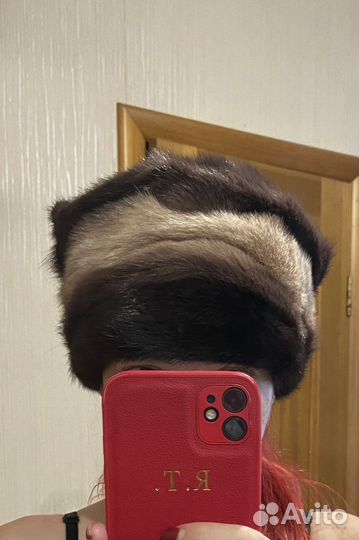 Шапка норковая женская