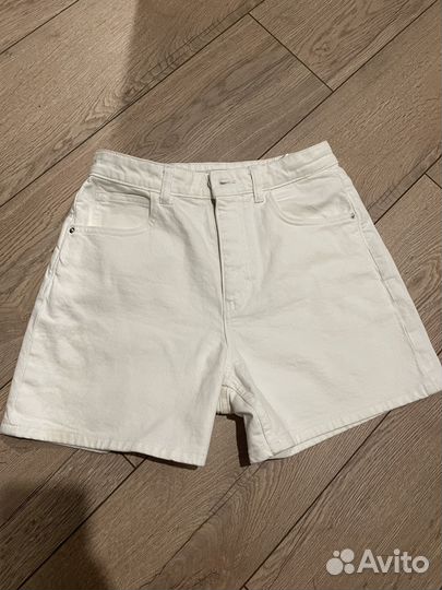 Джинсовые шорты zara 38