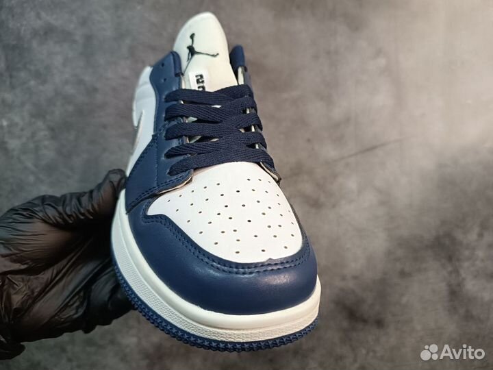 Кроссовки Nike air Jordan 1 blue