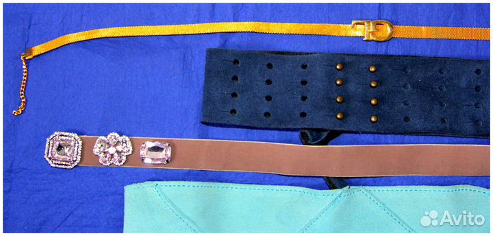 Ремни, пояса женские Б/у. Цена за все