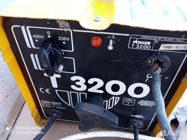 Сварочный аппарат pionier t3200