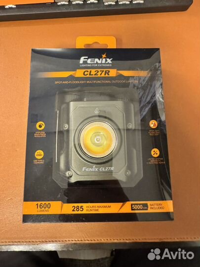 Фонарь кемпинговый Fenix CL27R, 1600 люмен