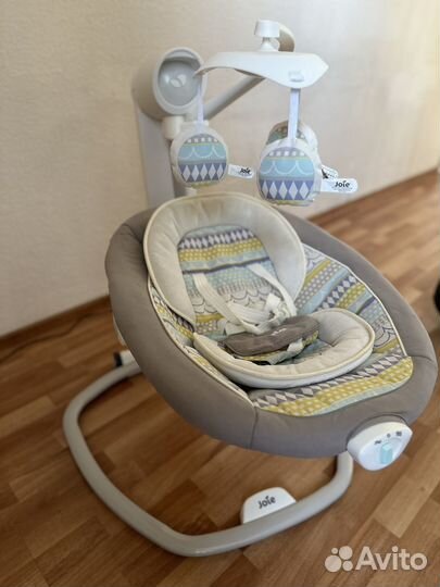 Детские качели шезлонг