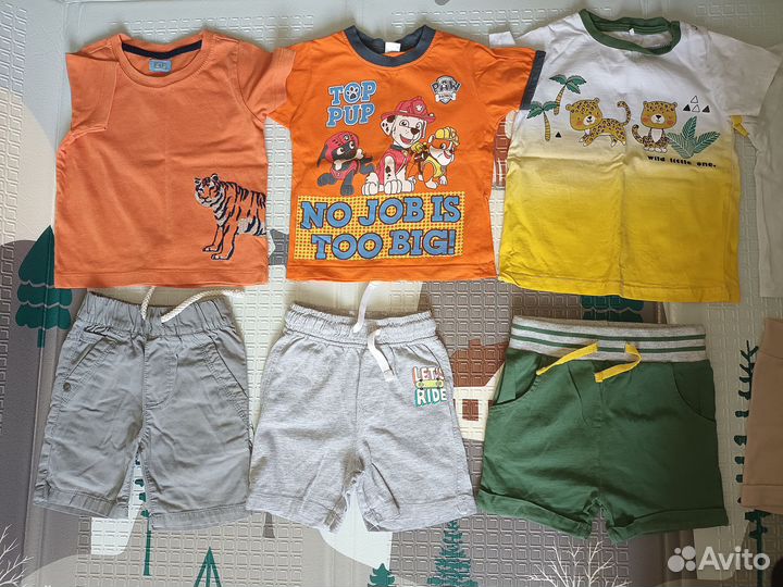 Вещи на лето пакетом размер 80