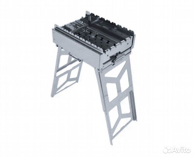 Мангал складной из нержавейки