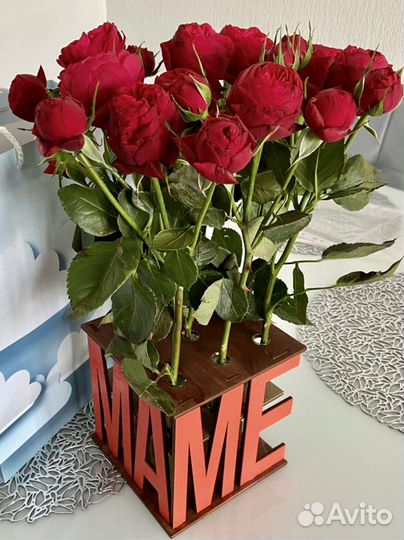Подставка для цветов Подарок маме Ваза маме