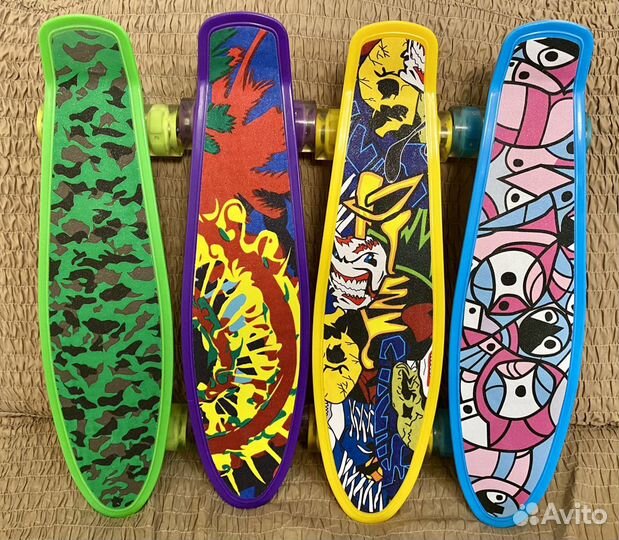 Скейтборд пенни борд Новый колёса светятс