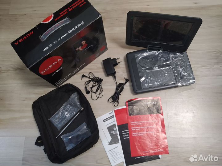 Портативный DVD-проигрыватель Supra sdtv-915UT