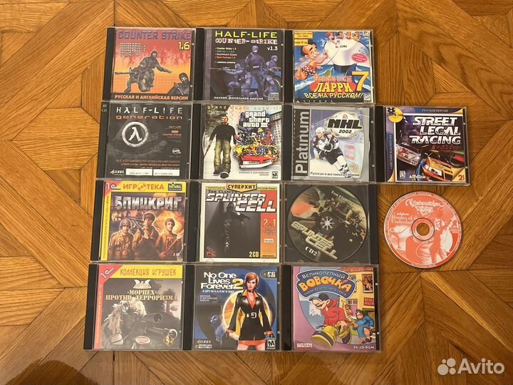Старые компьютерные игры диски