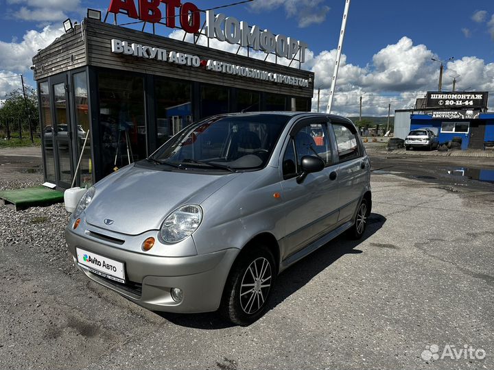 Daewoo Matiz 1.0 МТ, 2012, 124 000 км