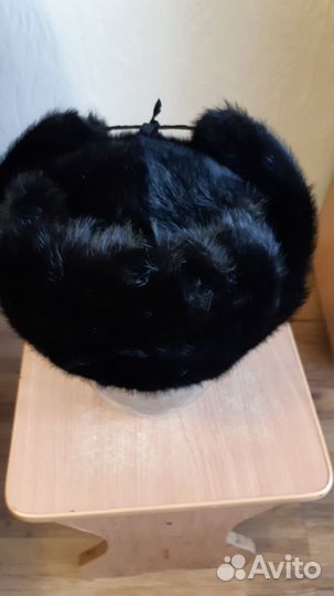 Продам норковую шапку ушанку