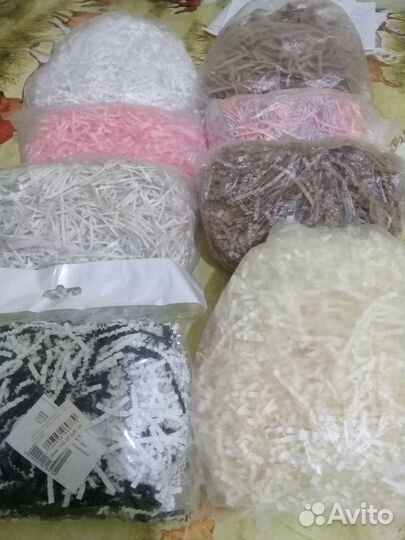 Бумажный наполнитель для подарков