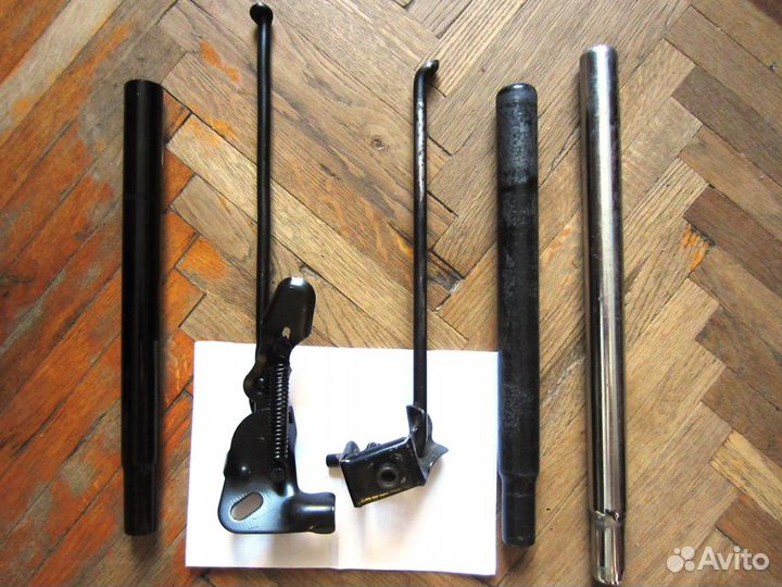 Насосы, подседельные штыри, подножки