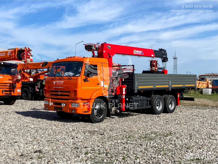 КамАЗ 65115 с КМУ, 2022