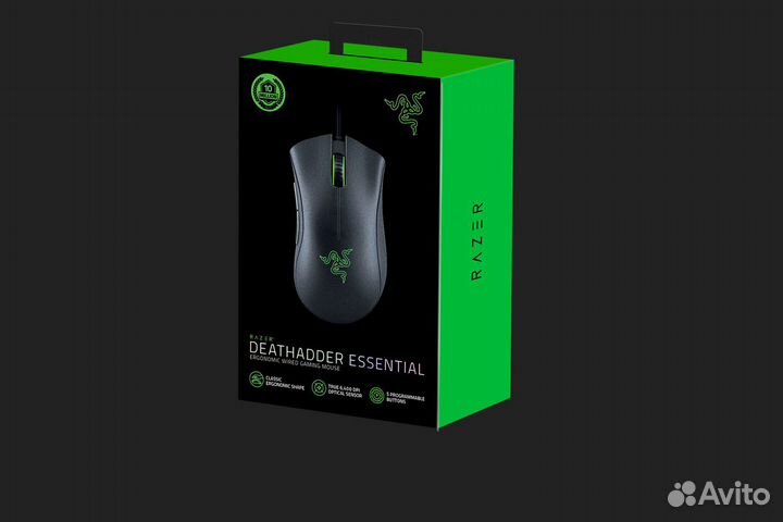 Мышь проводная Razer DeathAdder Essential