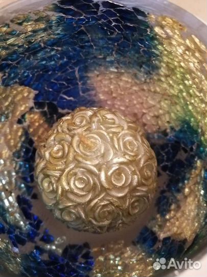 Подсвечник мозаика в Марокканском стиле