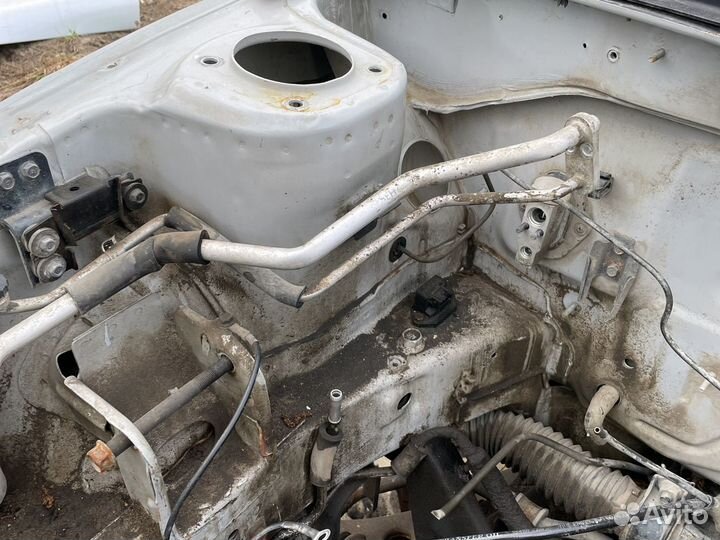 Лонжерон передний на kia spectra