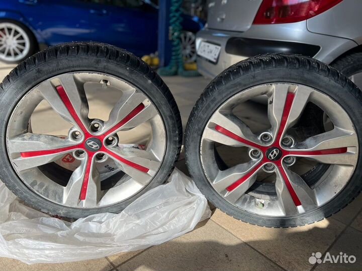 Оригинальные диски Hyundai r18 5*114.3