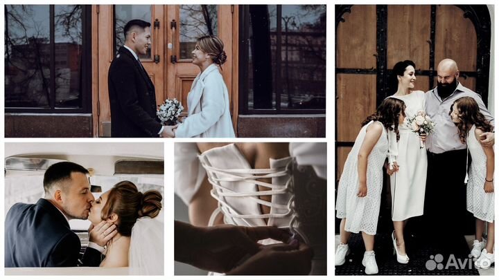 Фотограф на свадьбу,крещение, венчание