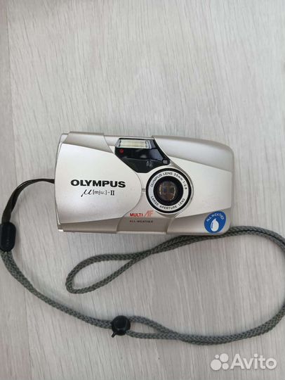 Компактный плёночный фотоаппарат Olympus mju ii