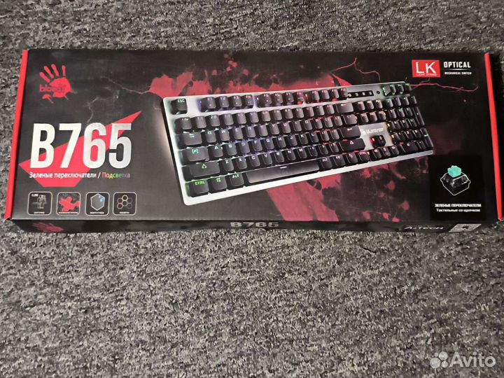 Механическая(оптическая) клавиатура Bloody B765