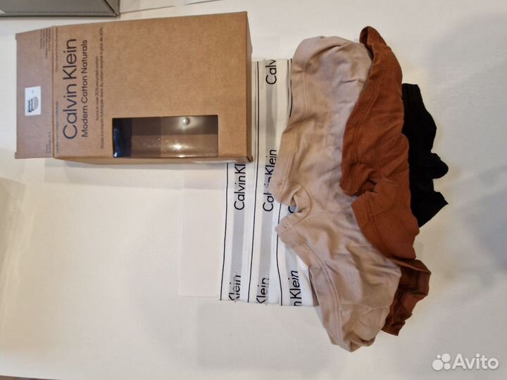 Мужские трусы Calvin Klein, уп-ка из 3шт, оригинал