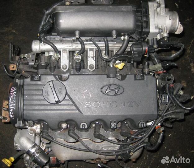 Двигатель Hyundai-Kia 1.5 i Elantra Accent Matrix