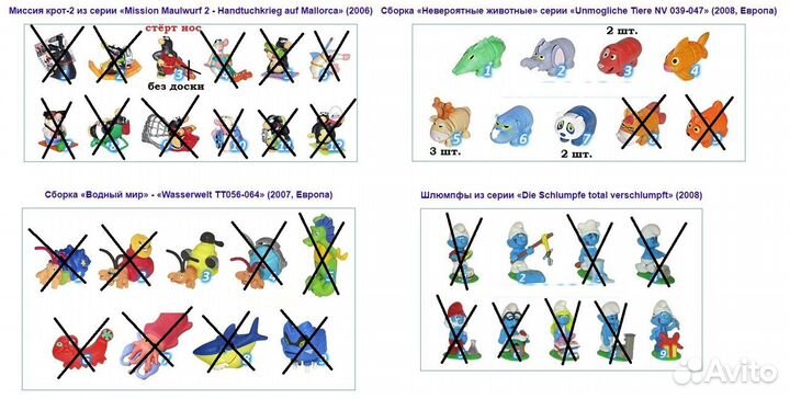 Киндеры 1993-2014 г
