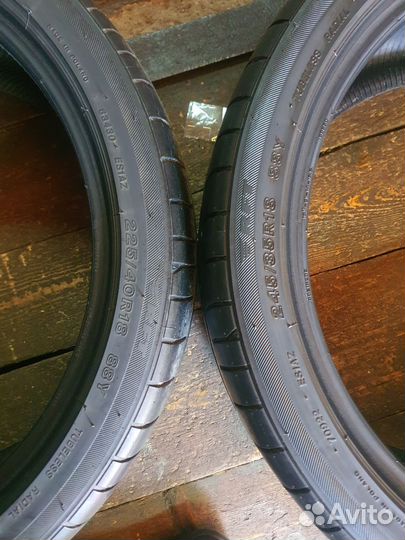 Bridgestone Potenza S001 225/40 R18 и 245/35 R18