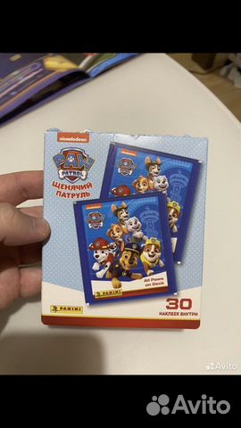 Наклейки Panini. Щенячий патруль