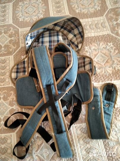 Рюкзак-кенгуру 1-8 месяцев до 9,5 кг